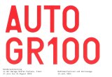 Auto GR100 – 100 Jahre motorisierter Verkehr in Graubünden
