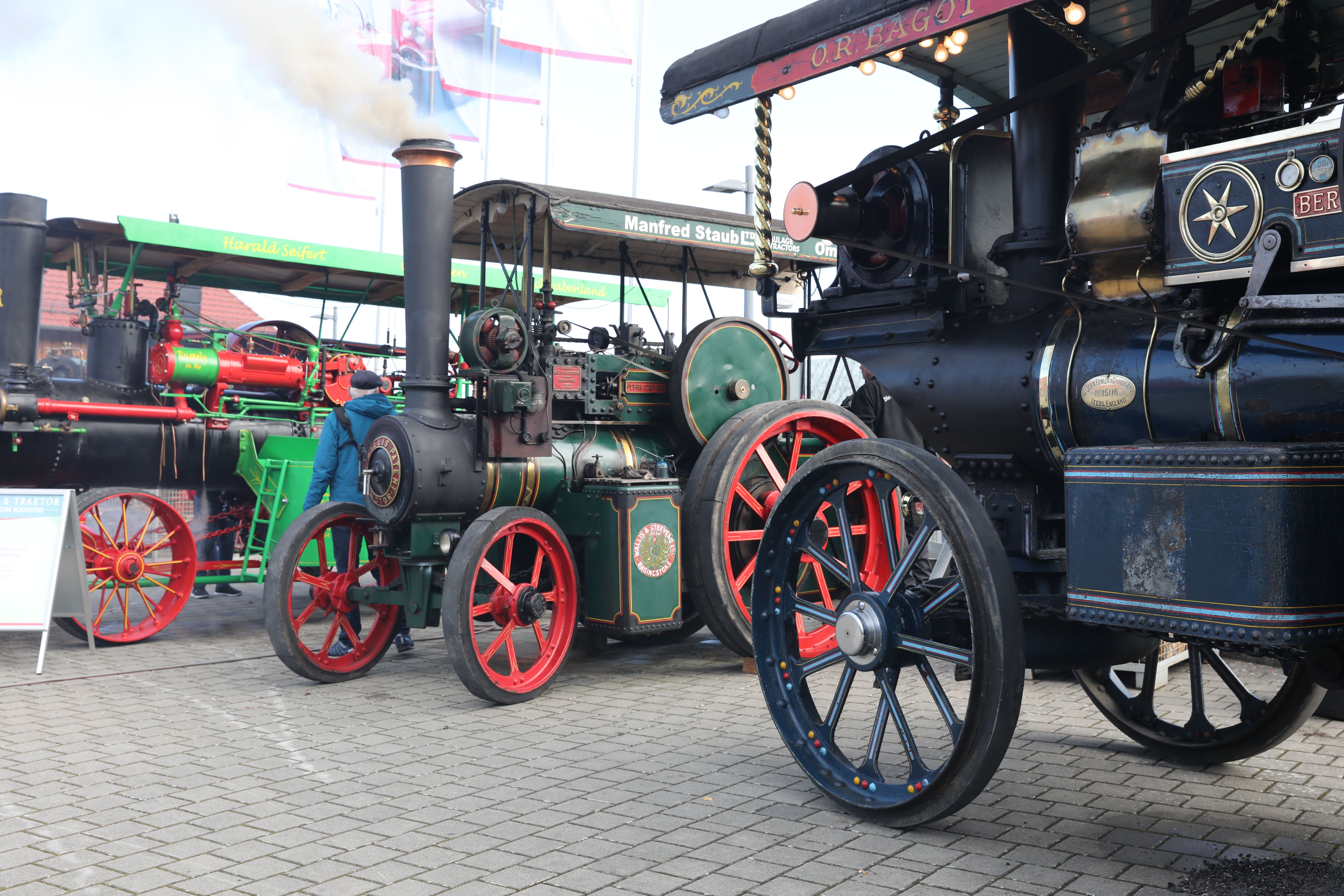 Dampf-und Glühkopf-Show