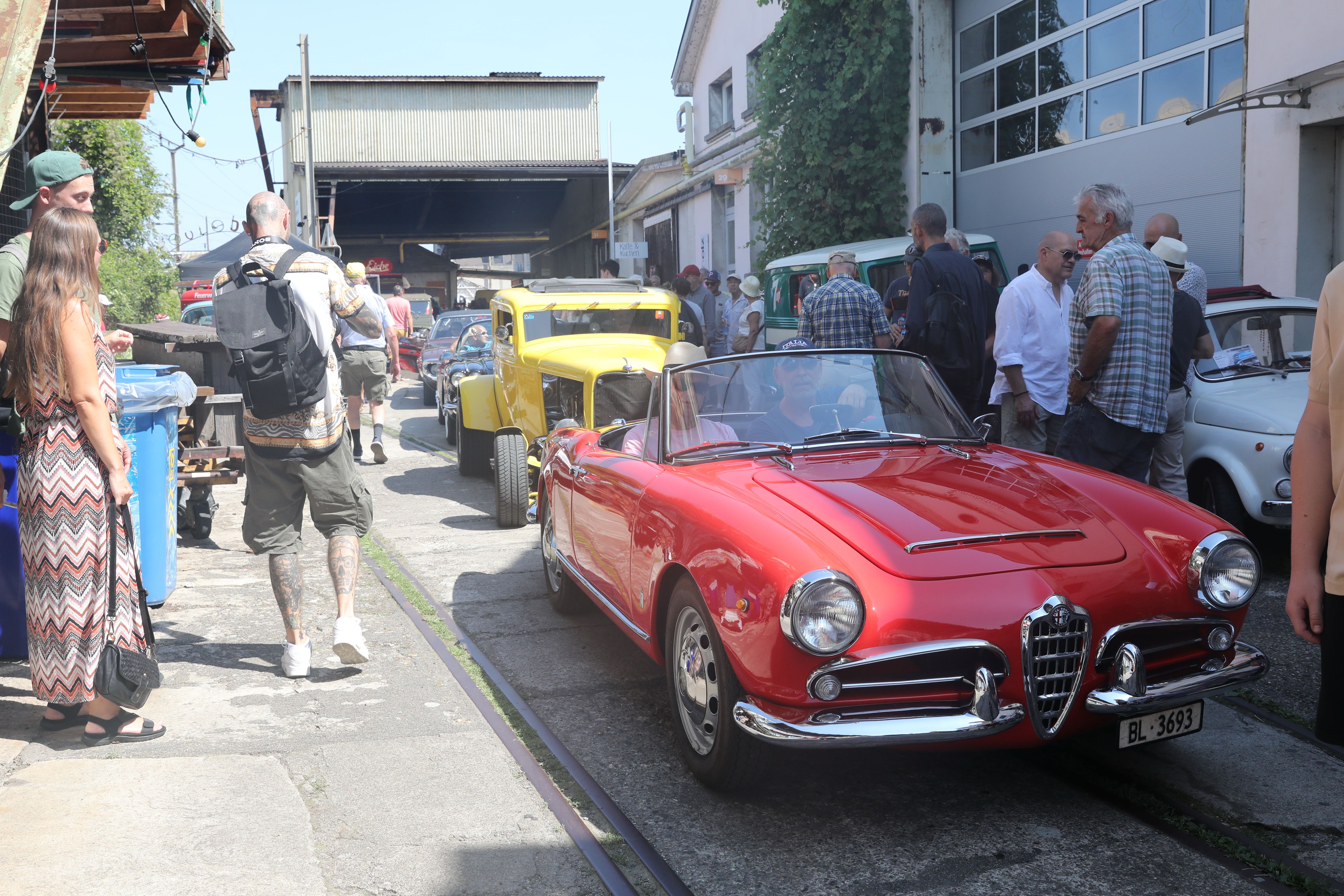 Oldtimer im Walzwerk
